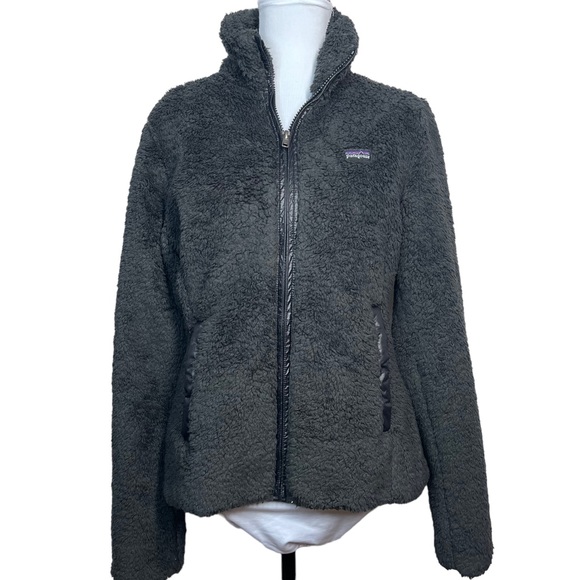 Medium Black Patagonia Women’s Los Gatos Fleece Jacket - Picture 3 of 10